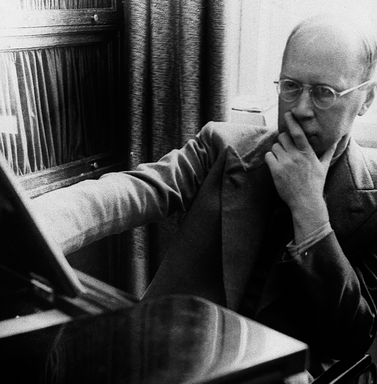 Sergei Prokofiev at piano