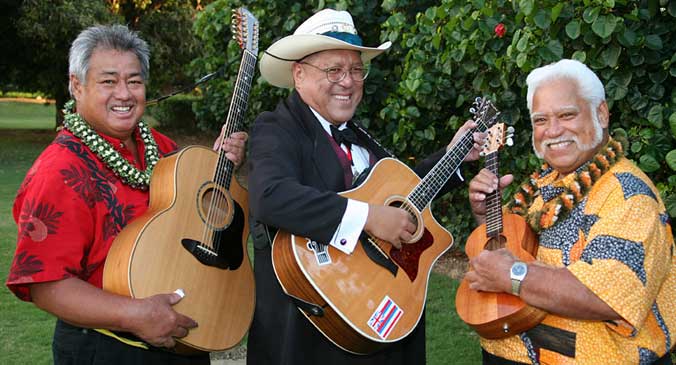 George Kahumoku, Dennis Kamakahi & Richard Ho'opi'i